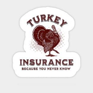 Turkey Insurance Sticker